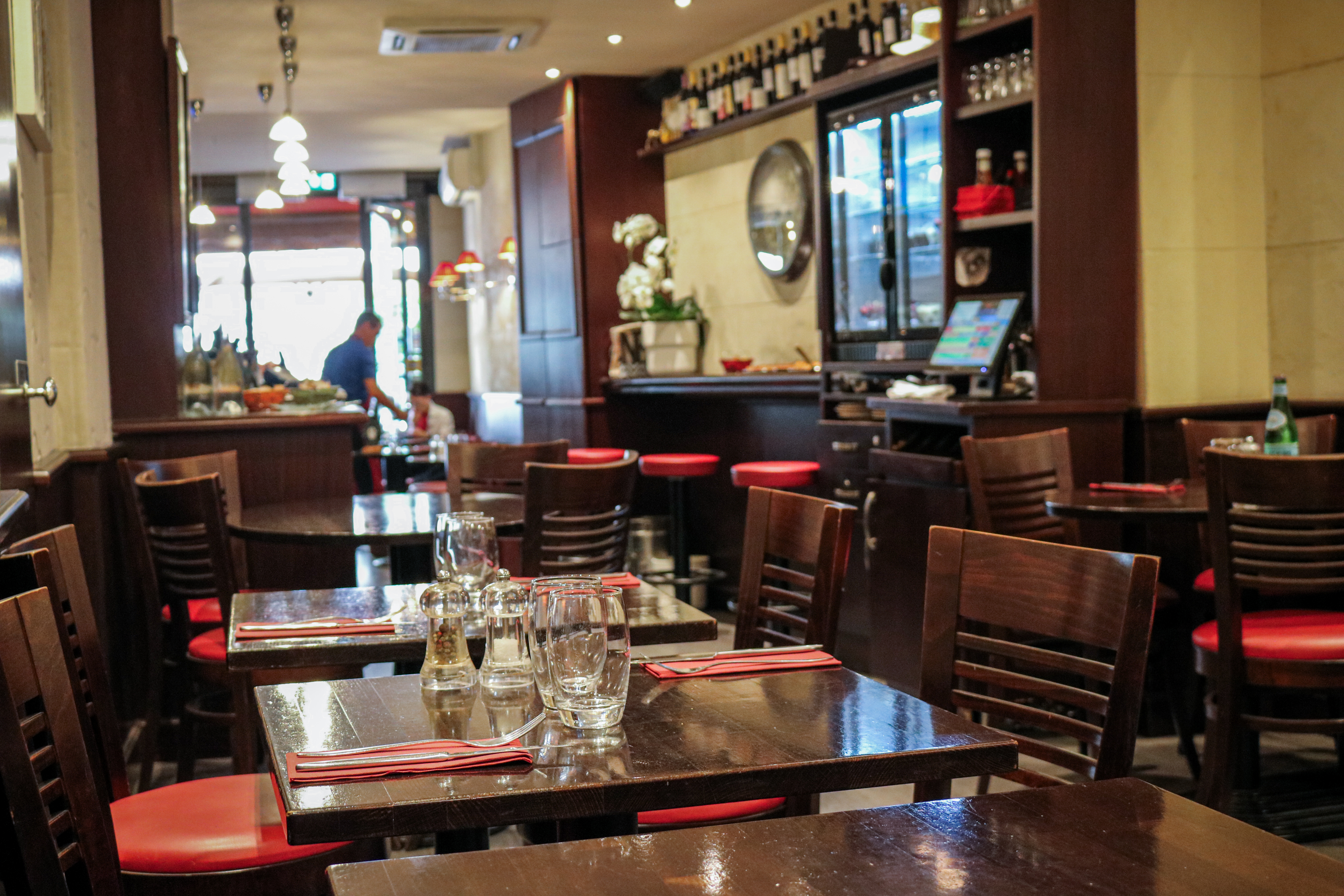 Salle principale du restaurant